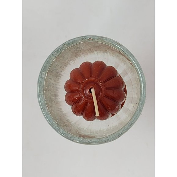 Vintage Home Interior Set Of 3 Stemmed Clear Ribbed Tulip Cut Glass Look - Picture 5 of 9